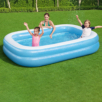 Piscina rettangolare gonfiabile per bambini 262X157X46CM- 54006