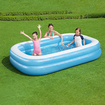 Piscina rettangolare gonfiabile per bambini 262X157X46CM- 54006