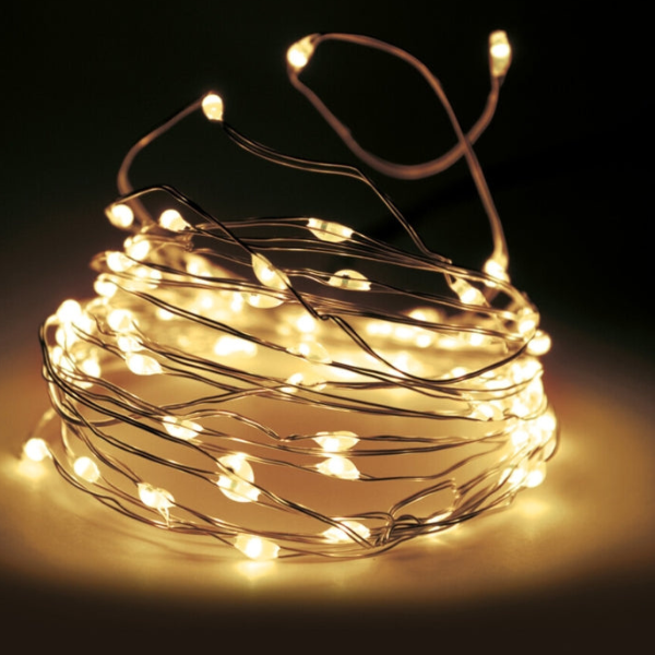 Catena 240 led Bianco Caldo 2,4 mt- AX8242298