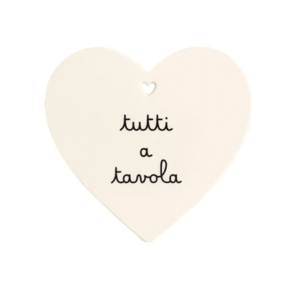 Sottopentola cuore - Tutti a tavola
