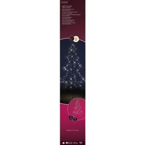 Albero di Natale Luminoso 1800 LED H 3 mt