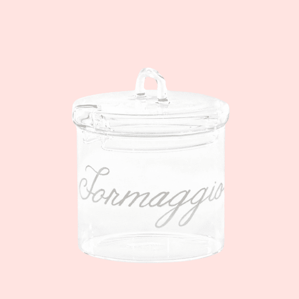 Formaggera in vetro - Formaggio ⌀ 9 cm