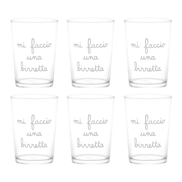 Bicchiere - Mi faccio una birretta 50 cl