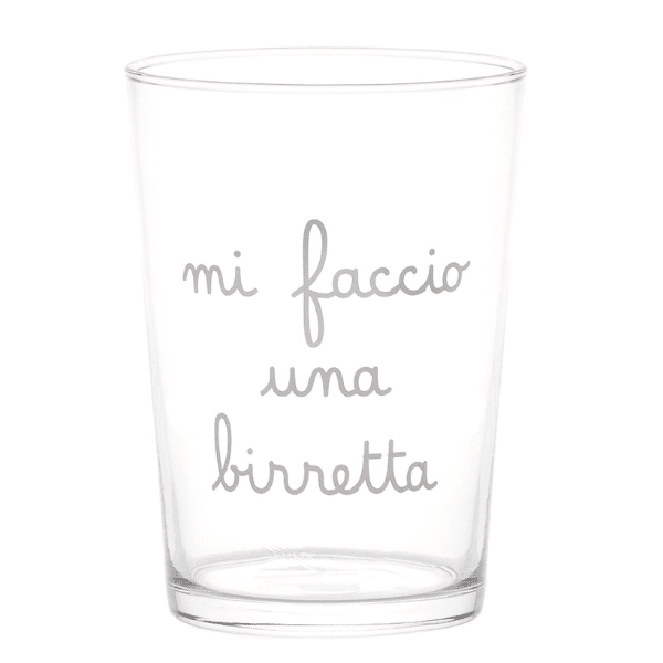 Bicchiere - Mi faccio una birretta 50 cl