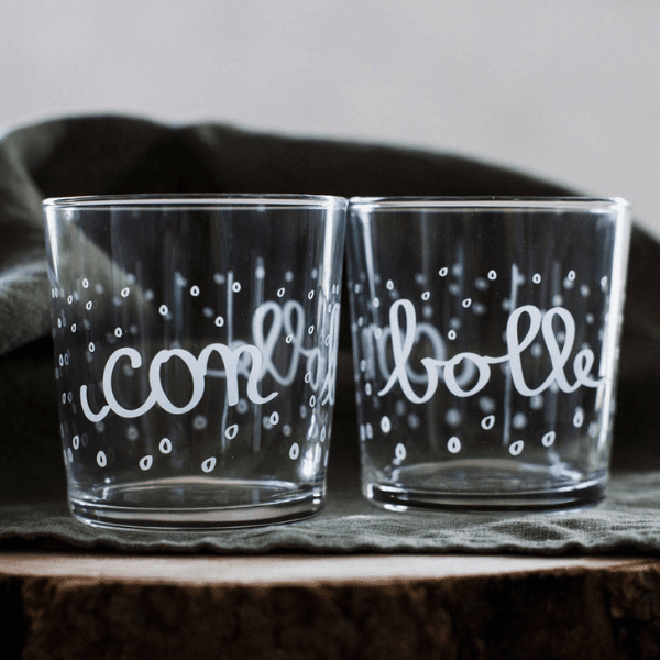 Bicchiere - Con bolle 37 cl