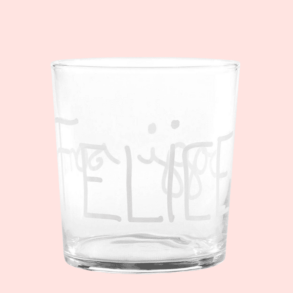 Bicchiere - Oggi sono felice 37 cl