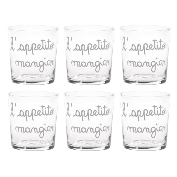 Bicchiere - L'appetito vie mangiando 37 cl