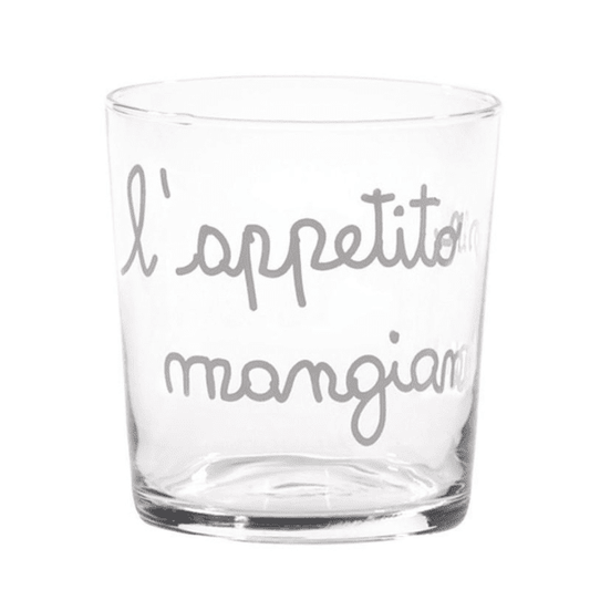 Bicchiere - L'appetito vie mangiando  37 cl