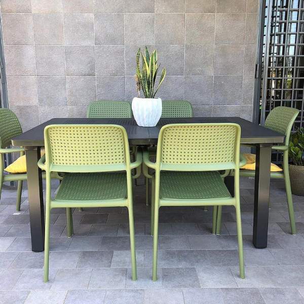 Set 4 Sedie Bora Armchair Nardi Tortora