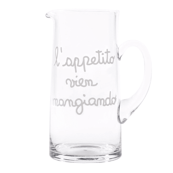Brocca vetro - L'appetito vie mangiando 1.2 l