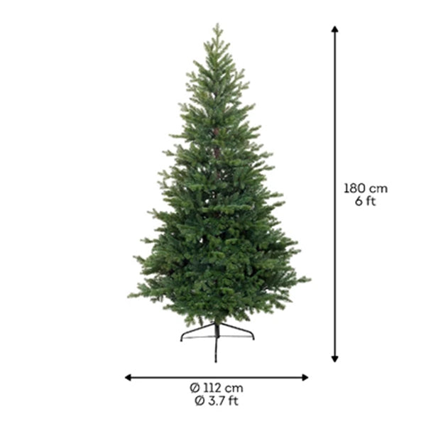 Abete di Natale Virginia Verde 180 cm 689831