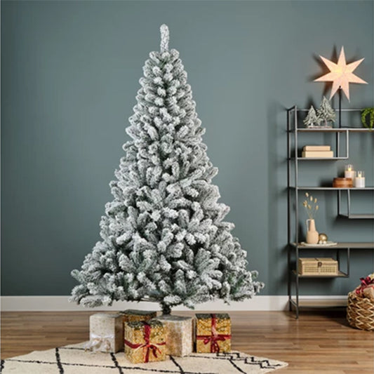 Albero di Natale Mississipi Innevato 180 cm- 684156