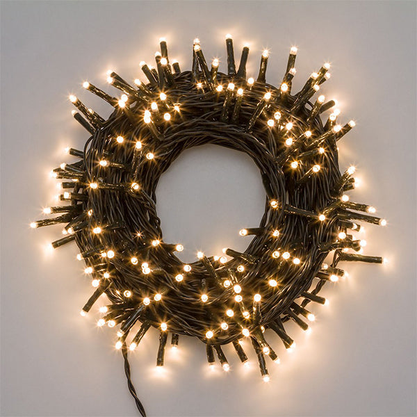 Catena Luminosa 180 LED Bianco Caldo 17,1 mt 32446