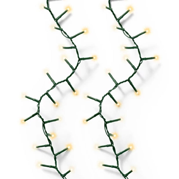Catena Luminosa 750 LED Bianco Caldo e Caldo Intenso- 8 giochi memory 495424