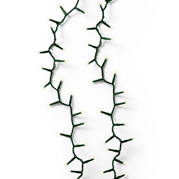 Catena Luminosa 750 LED Bianco Caldo 16 mt- 8 giochi programmabili 495351
