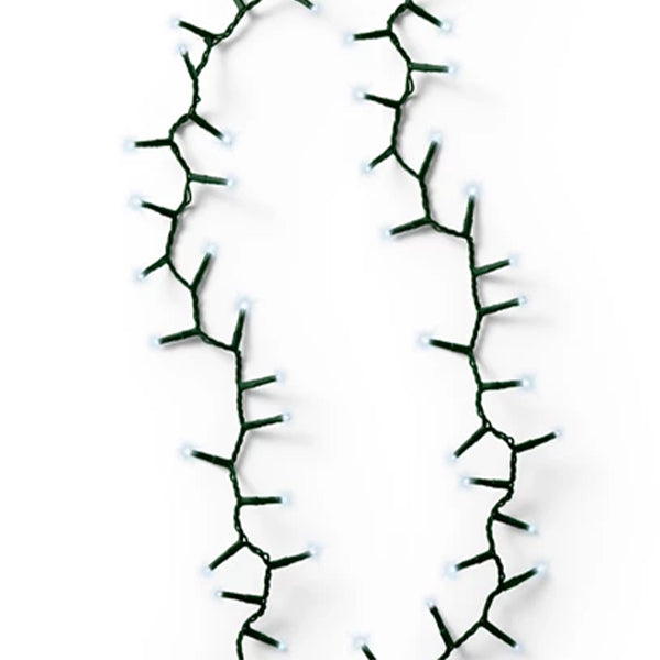 Catena Luminosa 750 LED Bianco Freddo 16 mt- 8 Giochi di Luce e Timer 495350