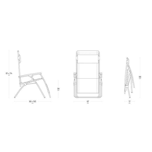 Sdraio Poltrona R clip Ocean