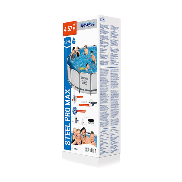 Piscina Rotonda 457x122 cm Steel Pro MAX™ - 56438 Bestway