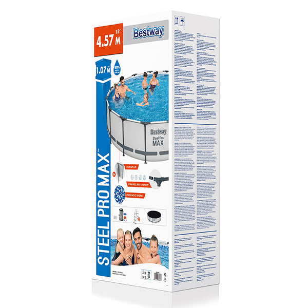 Piscina Steel Pro MAX™ 457x107 cm- 56488 Bestway