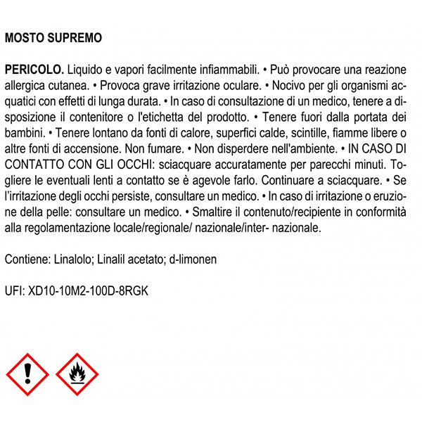 Diffusore Fiore Mosto Supremo