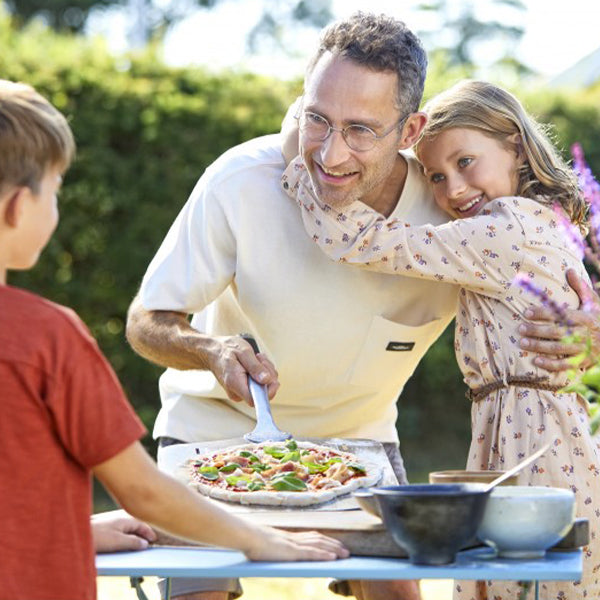 Forno per Pizza a Gas 13" - Facile da Trasportare con Pietra Refrattaria