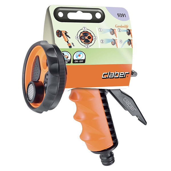 Pistola Ergo Garden: Multigetto per Irrigazione Versatile- 9391