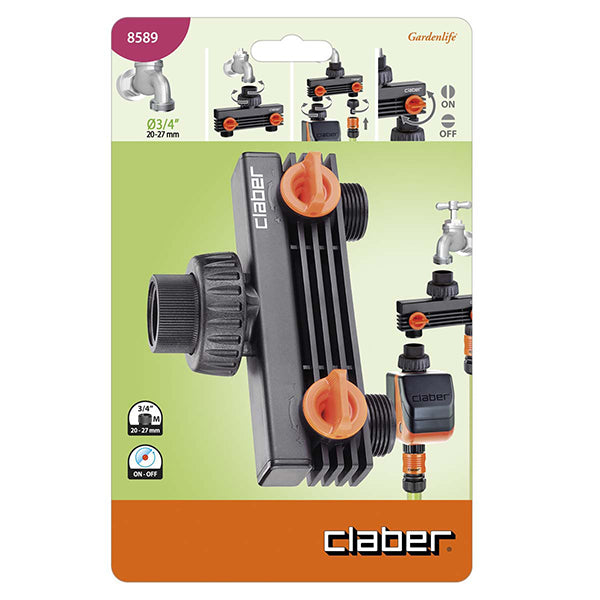 Presa a Due Vie 3/4” M- 8589