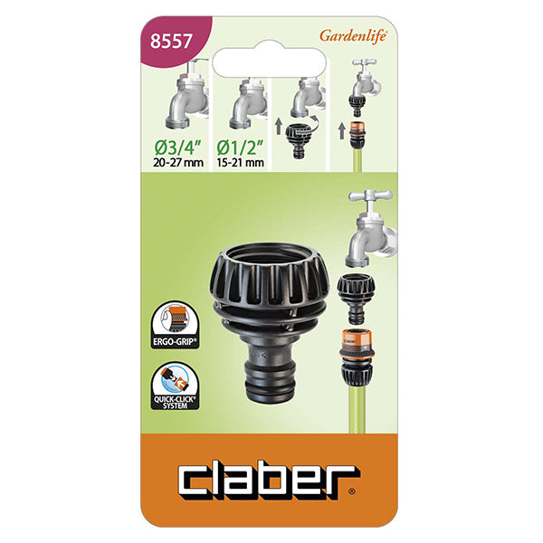 Presa a Rubinetto 1/2” - 3/4”- 8557