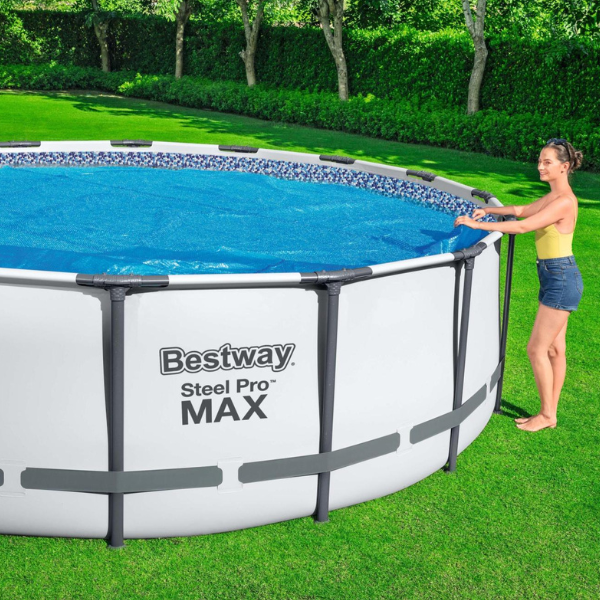 Copertura telo termico per piscine rotonde da 457 e 427 cm Bestway- 58252