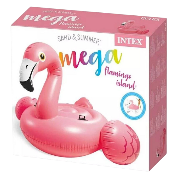 Fenicottero isola gonfiabile Grande Rosa Intex - 57288