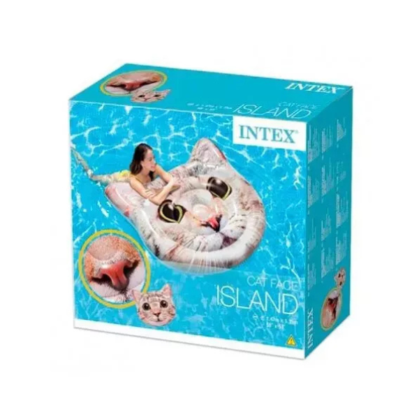 Isola Gatto gonfiabile 147 x 147 - Intex 58784