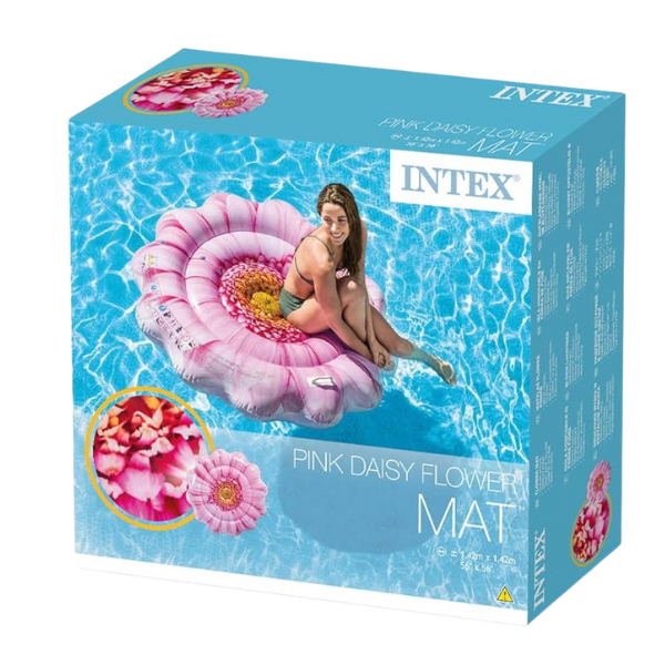 Isola gonfiabile Fiore Pink Daisy Intex - 142x142 - 58787