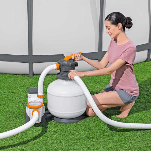 Pompa Filtro a Sabbia per piscine 11,355 l/h Bestway 58486