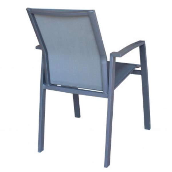 Set 4 Sedie Maili Antracite