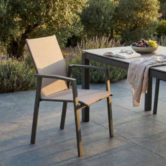 Set 4 Sedie Maili Taupe