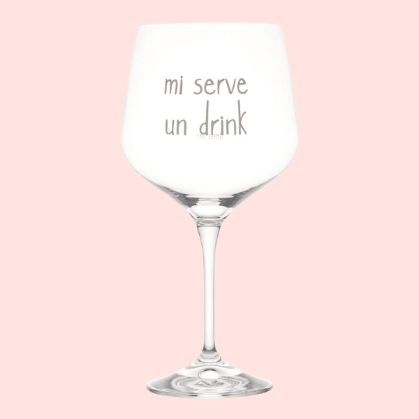 Set 2 Calici - Mi serve un Drink 82 cl
