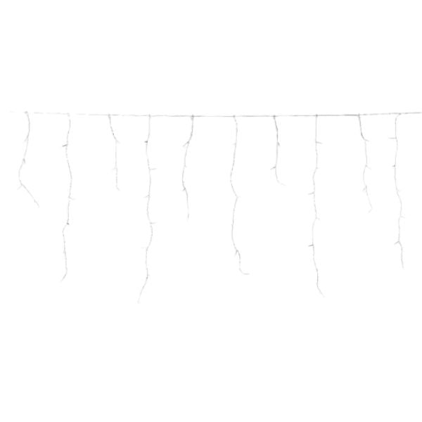 Tenda Luci di Natale 250 LED Bianco Caldo 7,35 mt - 495791