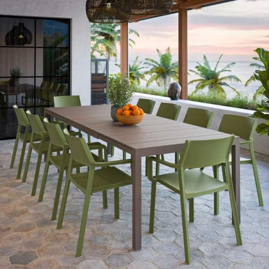 Set 4 Trill Armchair con Braccioli Nardi Agave