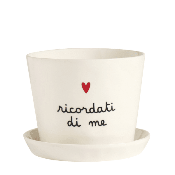 Vaso - Ricordati di me 15x12 cm
