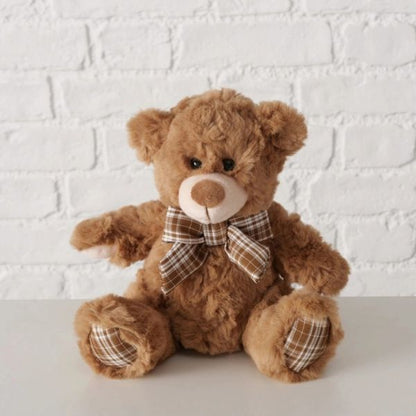 Orso Peluche Marrone "Pepper" - 18 x 14 x 20 cm