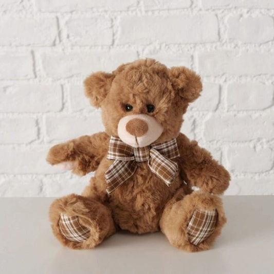 Orso Peluche Marrone "Pepper" - 18 x 14 x 20 cm