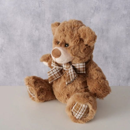 Orso Peluche Marrone "Pepper" - 18 x 14 x 20 cm