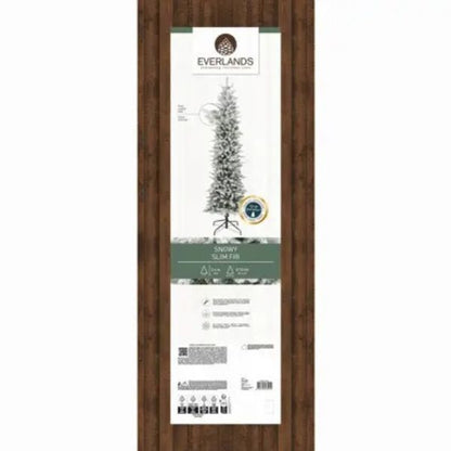 Albero di Natale Colorado Slim Innevato 240 cm