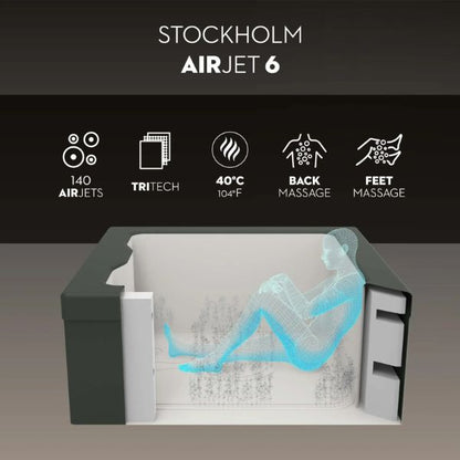 Idromassaggio semirigido Stockholm Lay-Z-Spa per 4-6 persone - Bestway