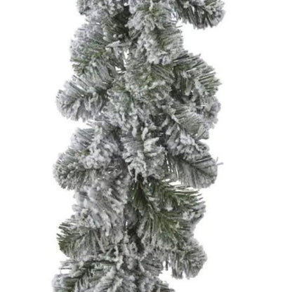 Festone di Natale Innevato - 270 cm – Ø 29 cm - 680469
