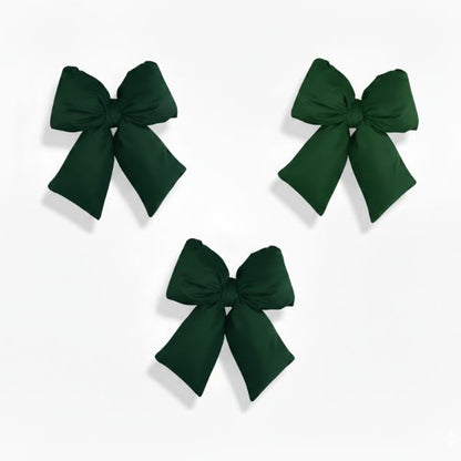 Set 3 fiocchi - Verde - 22 x 26 cm