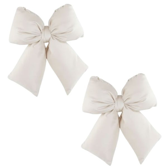 Set 2 fiocchi - Bianco Burro - 30 x 42 cm