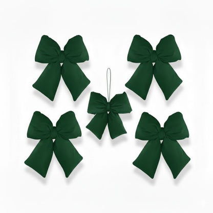 Set 5 Fiocchi - Verde - 12 x 15 cm