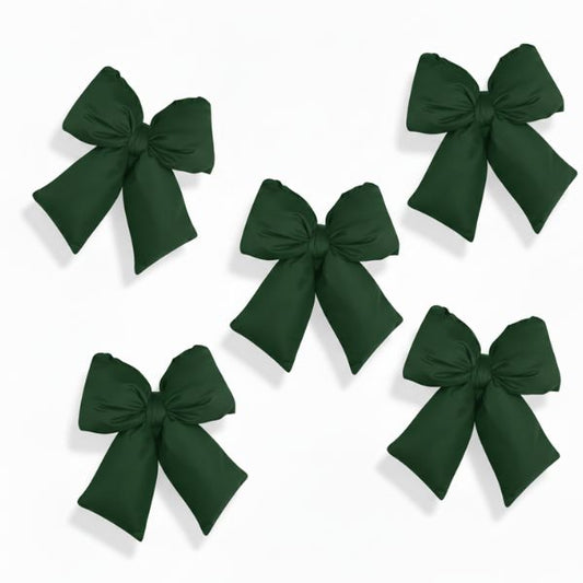 Set 5 fiocchi - Verde - 16 x 24 cm