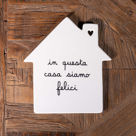 Sottopentola casa - In questa casa siamo felici
